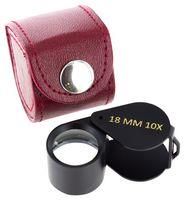 EYE LOUPE, DBLE LENS JEWELLER W/POUCH