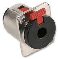 6.35MM JACK SOCKET, LOCKING, NICKEL