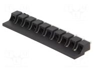 Screw bridge; black; ways: 10 POKÓJ