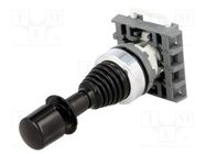 Switch: joystick; 22mm; Stabl.pos: 2; black; none; Pos: 2; -25÷70°C ABB