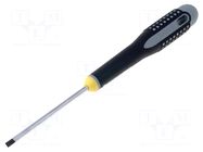 Screwdriver: standard; slot; 3.5x0.6mm; Blade length: 75mm BAHCO