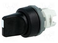 Switch: rotary; 22mm; Stabl.pos: 1; black; none; IP66; prominent ABB