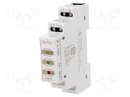 Module: voltage indicator; 3x400VAC; IP20; for DIN rail mounting 