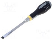 Screwdriver; slot; 8,0x1,2mm; Blade length: 125mm BAHCO