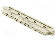 Connector: DIN 41612; plug; female; PIN: 64; straight; 2A; IDC; a+b HARTING