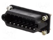 Connector: HDC; contact insert; female; 10A; 25V; Staf®; PIN: 14 HARTING