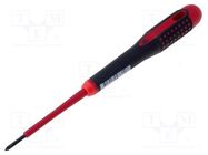 Screwdriver; insulated; Phillips; PH0; Blade length: 60mm; 1kVAC BAHCO