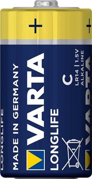 Longlife LR14/C (Baby) (4114) Battery, 2 pcs. in blister - alkaline manganese battery, 1.5 V
