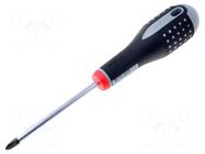 Screwdriver; Phillips; PH2; Blade length: 100mm BAHCO