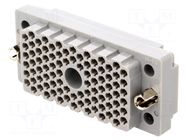 Connector: rectangular; 516; socket; hermaphrodite; PIN: 90; 2kV EDAC
