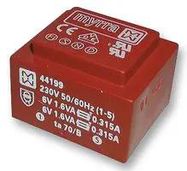 TRANSFORMER, 3.2VA, 230V, 2 X 15V