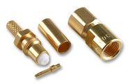 RF COAXIAL, SMC, STRAIGHT PLUG, 50OHM