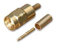 RF COAXIAL, SMA, STRAIGHT PLUG, 50OHM