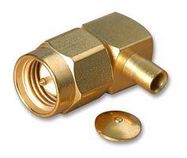 RF COAXIAL, SMA, RIGHT ANGLE PLUG, 50OHM