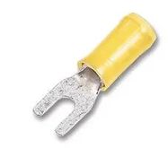 CRIMP TERMINAL, SPADE, M6, YELLOW