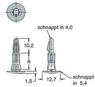 SPACER, 6.4/4-PA