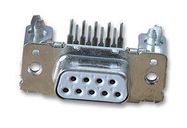 SOCKET, D, R/A, 9WAY, 4-40UNC