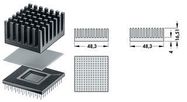 HEAT SINK, PGA, 8.8┬░C/W