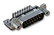 D SUB CONNECTOR, PLUG, 15POS