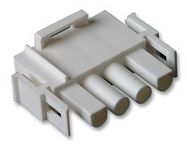 CONNECTOR, HOUSING, PLUG, 4 WAY, NYLON