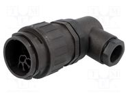 Connector: circular; plug; for cable; PIN: 13(4+9); male; C16-3 AMPHENOL