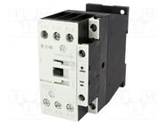 Contactor: 3-pole; NO x3; Auxiliary contacts: NO; 110VAC; 25A EATON ELECTRIC