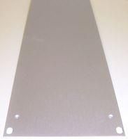 PANEL, FRONT, ANODISED, 3U