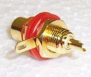 RCA CONNECTOR, JACK, 1POS, 8.3MM