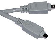 COMPUTER CABLE, IEEE 1394, 6FT, GRAY