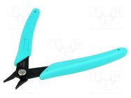 Pliers; flat; return spring; 129mm 