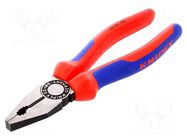 Pliers; universal; 180mm; for bending, gripping and cutting KNIPEX