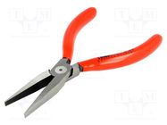 Pliers; flat,elongated; 140mm KNIPEX