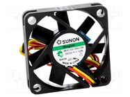 Fan: DC; axial; 5VDC; 45x45x10mm; 15.63m3/h; 32dBA; Vapo; Out: F type SUNON