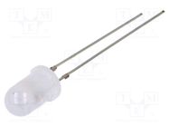 LED; 5mm; red/blue; bicolour,blinking; 30°; 3÷5V; 20mA OPTOSUPPLY