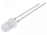 LED; red/blue; 5mm; bicolour,blinking; 30°; 3÷5VDC; 20mA OPTOSUPPLY