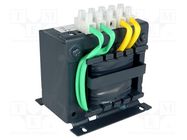 Transformer: mains; 100VA; 230VAC; 42V; Leads: terminal block; IP00 BREVE TUFVASSONS