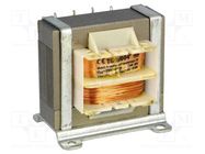 Transformer: mains; 5VA; 230VAC; 6V; 6V; 400mA; 400mA; screw type INDEL