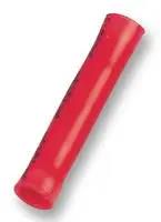 CRIMP TERMINAL, BUTT, RED, PK100