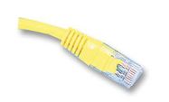 LEAD, CAT 5E PATCH, UTP YELLOW 25M