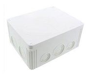 ENCLOSURE, JUNCTION BOX, PC, WHITE