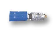 CRIMP TERMINAL, BULLET, MALE, BLUE,PK100