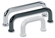 HANDLE, ROUND, CHROME, 100MM