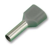 FERRULE, TWIN ENTRY, 0.75MM, PK100