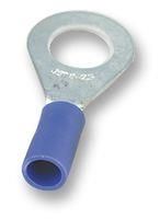 CRIMP TERMINAL, RING, 10MM, BLUE, PK50