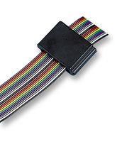 FERRITE CORE, FLAT CABLE, 26.8MM