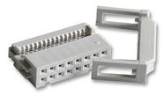 SOCKET, IDC, WITH S/RELIEF, 16WAY