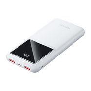 Powerbank, Vention, FHKW0,10000mAh, Micro-USB, USB-C, 2xUSB-A, 22.5W (white), Vention