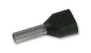 FERRULE, TWIN ENTRY, 1.5MM, PK100