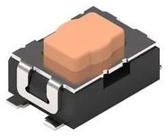 TACTILE SWITCH, 0.05A, 32VDC, SMD, 400GF