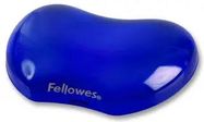 WRIST REST, GEL, BLUE, FELLOWES